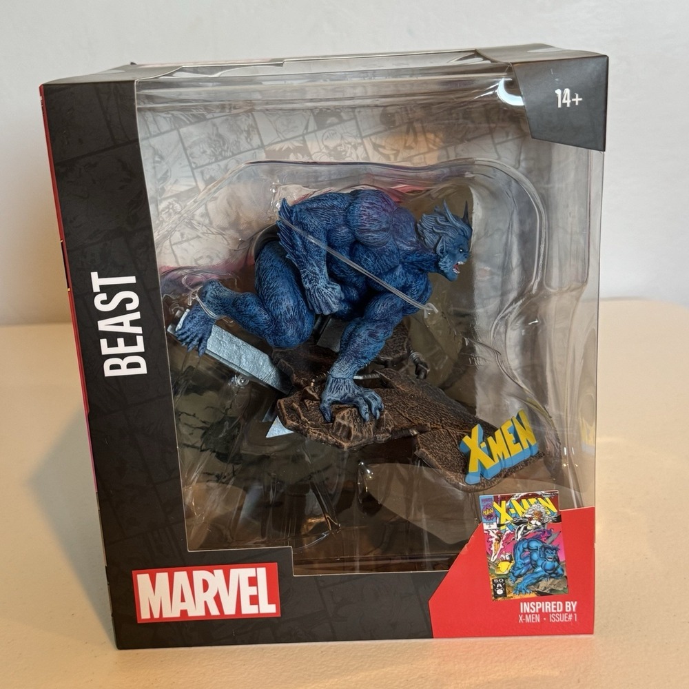 McFarlane Toys Marvel Beast 1:10 Scale Collectible X-Men #1 Statue SEALED CN